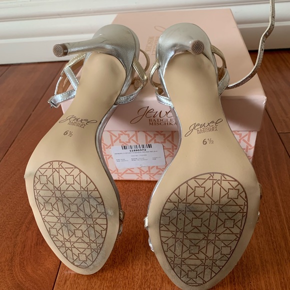 Jewel Badgley Mischka Sandals - Picture 7 of 7